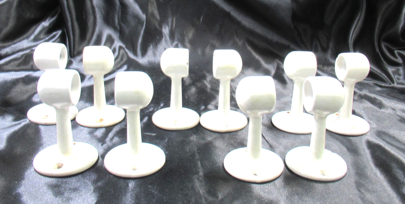 Towel Bar Wall Mount Rod Brackets 5 Pair