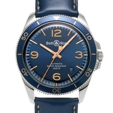 OROLOGIO Bell & Ross BR V2-92 Aeronaval BRV292-BU-G-ST/SCA blu 721424