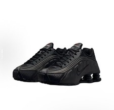 Nike Shox R4 GS Triple Black Blackout Nby CW2626-003 Kid's Women's