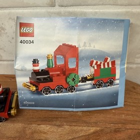 LEGO Seasonal: Christmas Train (40034) - Retired - Used - 100% Complete Set