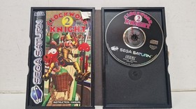 Clockwork Knight 2 Sega Saturn with Manual (untested) PAL- CG S57