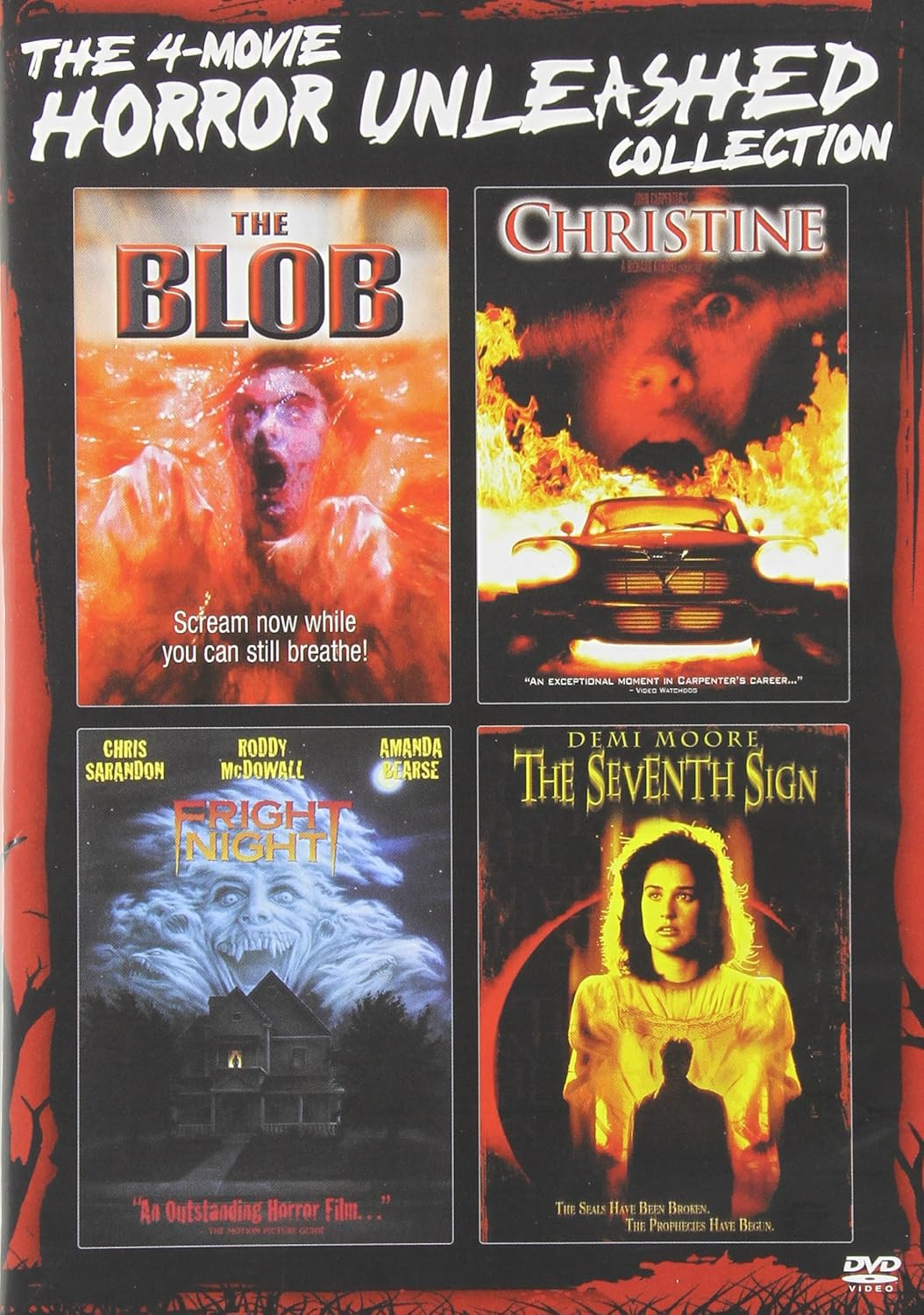 The Blob 1988 / Christine 1983 / Fright Night 1985 / Seventh Sign