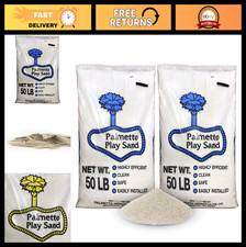 2 Pack Soft Play Sand - Clean, Low-Dust Natural Sand for Sensory Play, 50 lbs