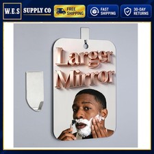 Shatterproof Acrylic Shower Mirror Fogless for Shaving 11x8 Inch