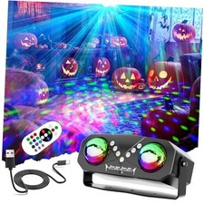 Party Disco Strobe Ocean Star Projector - Sound-Activated DJ Dance ABS-EMS-38