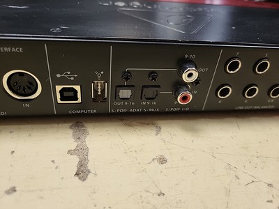 BEHRINGER FIREPOWER FCA1616 USB/FIREWIRE AUDIO INTERFACE - NOT