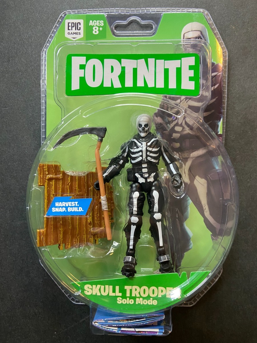 Fortnite Solo Mode SKULL TROOPER 4” Action Figure Jazwares Epic Games NEW