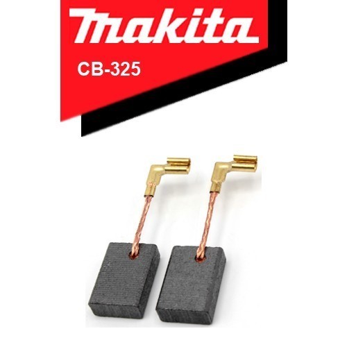 2X KohlebÜRsten FÜR Makita 9555NB 9554NB 9558NB 9557NB (CB325 194074-2) Original-image