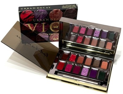 URBAN DECAY Vice Lipstick 12 SHADE PALETTE wBrush JUNKIE  *SEE DESCRIPTION*  NEW