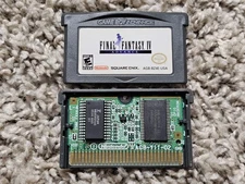 AUTHENTIC Final Fantasy IV 4 Nintendo Game Boy Advance GBA Saves Tested Cleaned