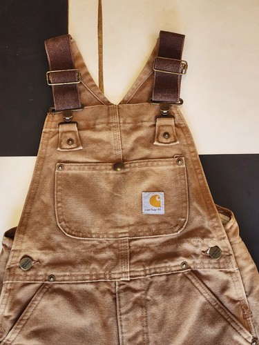 Carthartt Youth Size 12 Bib Overalls Insulated. - Picture 2 of 11