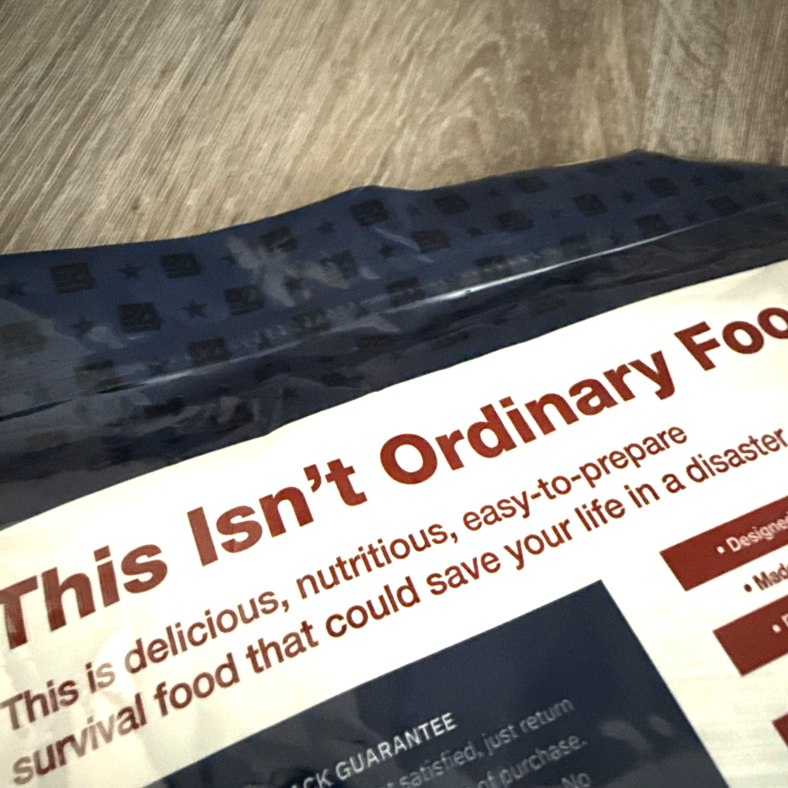 NEW 4Patriots 72-Hour Survival Food Kit Unopened—BUY MORE AND SAVE—SHIPS FAST