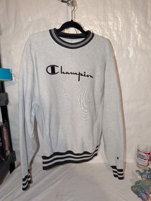 Vintage Y2k Champion Reverse Weave Sweatshirt Crewneck Embroidered Spellout S