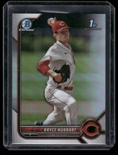 2022 Bowman Draft #BDC-17 Bryce Hubbart Chrome Refractor
