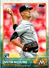 2015 Topps Update #US85 Justin Nicolino