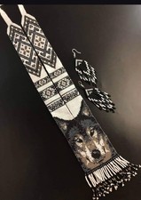 New Handmade Seed Bead Boho American Style Beaded Multi Strand necklace Earrings