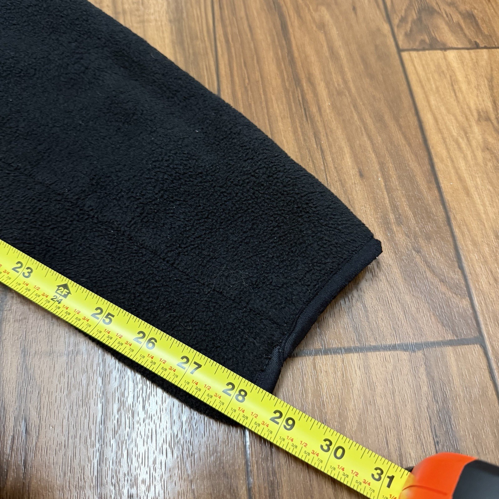 Vtg 90s Patagonia Synchilla Fleece Jogger Gaucho Pants Mens Large Black USA Made thumbnail 9