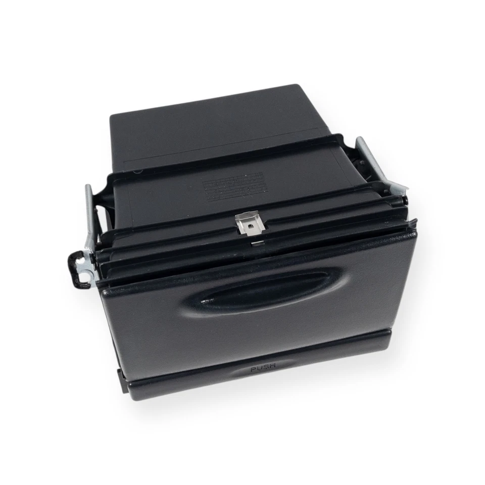 Toyota Corolla 1998-2002 tablero central cubo de almacenamiento cubby portavasos negro OEM Foto 4 de 4