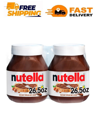 Nutella Hazelnut Spread with Cocoa, 26.5 oz., 2 pk.
