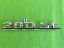 MMercedes W126 Emblem Typenschild Heckklappe 280SE 1268170115 MMercedes W126 Emblem Typenschild Heckklappe 280SE 1268170115