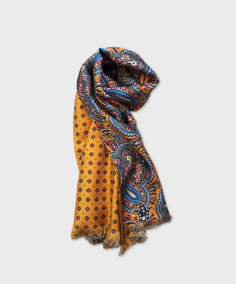 Sciarpa basic con frange - Natura Selection