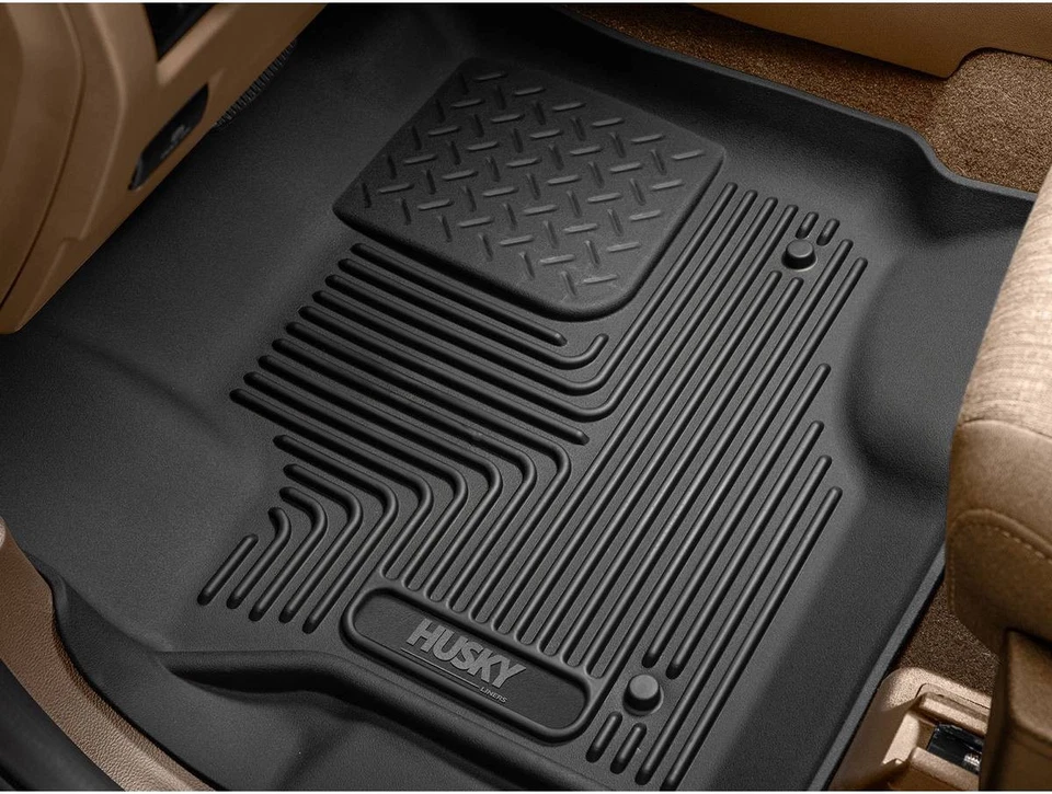 Husky X-Act Contour Floor Fits 22-26 Toyota Corolla Cross FWD Front Row 2pc Blk Foto 3 de 4