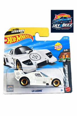 L*a様 2026 HotWheels C3 SpecialSet kawa-b Hot Wheels 2026 NEW Case H La Liebre White SC (Promo Combine