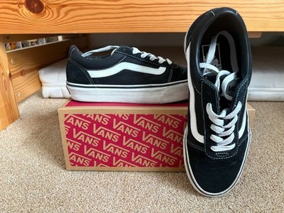 VANS Old Skool Classic Sneaker Damen Größe 38.5 EU Schwarz Wie Neu