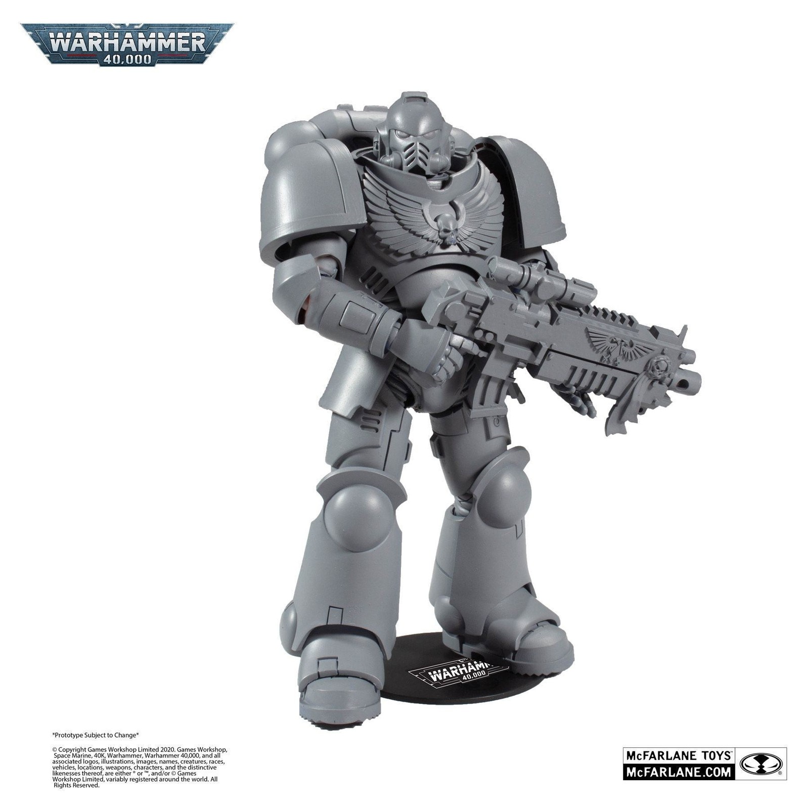 WARHAMMER 40K - Space Marine AP Action Figure McFarlane