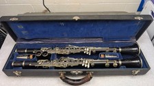 2- Buffet Clarinets Full Boehm 1 Piece LP Matched Set Bb  A Carl Fischer 16 3/4