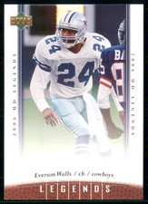2006 UD Legends - Everson Walls #85