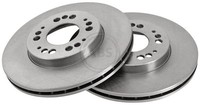 2X A.B.S. 16208 Bremsscheibe FüR Mitsubishi