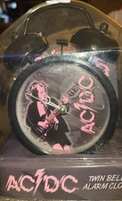 Vintage AC/DC Angus Twin Bell Alarm Clock New Old Stock In Package