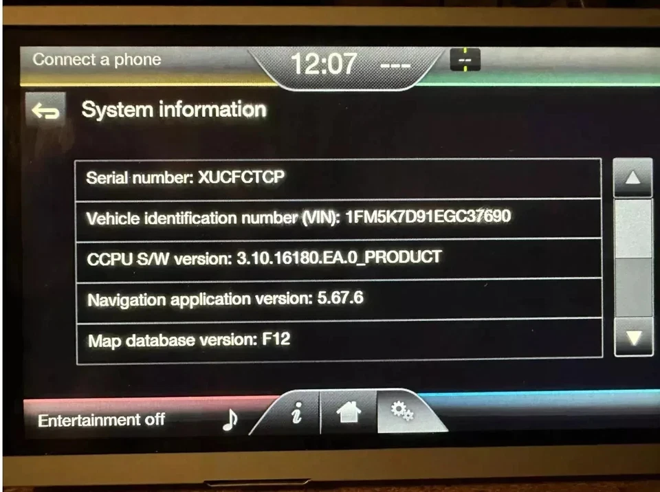AKTUELLSTE SD KARTE kompatibel mit FORD SYNC2 Navi SD Karte Europa F12 2025 - Bild 4 von 4