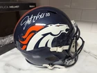 Javonte Williams 2021 Rookie Signed Broncos Full Size Helmet Auto PSA Cowboys
