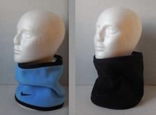 Nike Fleece Neck Warmer Reversible Youth Blue/Black/Midnight Navy Small