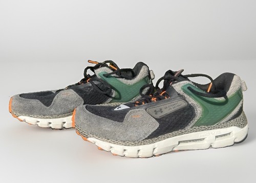 Under Armour HOVR Men’s Low Top Lace-Up Athletic Sneakers Gray/Green Camo
