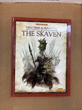 GW Warhammer Fantasy Uniforms & Heraldry of the Skaven Hardcover Rare