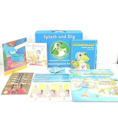 #ad #ad InvestiGator Club Splash and Dig Pre Kindergarten Learning System Kit Complete $499.95