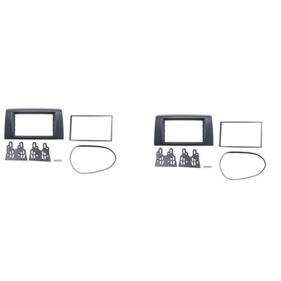 2X für  Swift 2005-2010 2 Din Audio Panel DVD Navigations Panel Rahmen Auto6189