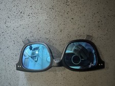 MAUI JIM SHOREBREAK MJ 822-02MG MATTE BLACK BUE HAWAII POLARIZED SUNGLASSES