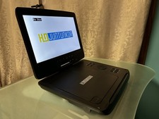 HD JUNTUNKOR 10.1" Portable DVD Player Innovative Button Design HDPDVD-01