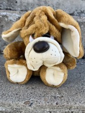 Stuffed Dog Stuffed Bulldog Plush Animal Vintage