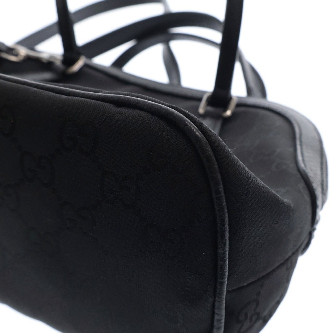 GUCCI 2way Tote Bag GG Nylon Canvas 341504 Black Women From