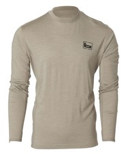 Banded Banded Base Merino Wool Light Chocolate/Lightweight Crew