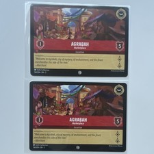 Disney Lorcana Agrabah Marketplace 134/204 EN Location 2 Cards