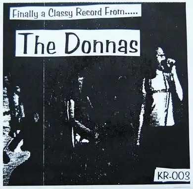 The Donnas Finally A Classy Record From... EP Vinyl Single 7inch NEAR MINT