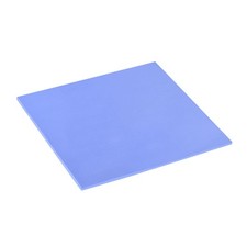 Soft Silicone Thermoconductive Bearings 100mmx100mmx1mm Heatsink Blue
