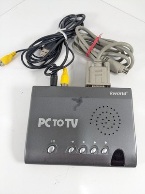 KWorld KW-PCTV-1600 VGA PC to TV Converter PC To TV Game Box