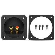 2.68 Inch Speaker Box Terminal Cup, 2-Way ABS Subwoofer Plug Connectors